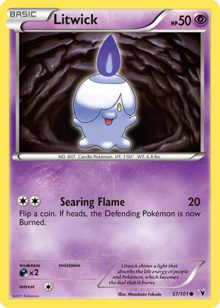 Litwick 057/101 - Noble Victories Reverse Holofoil