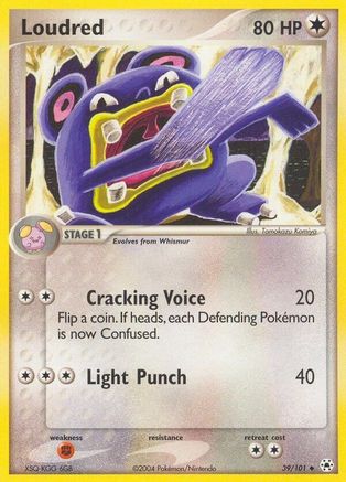 Loudred 039/101 - Hidden Legends