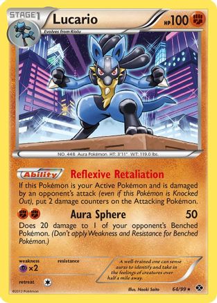 Lucario 064/99 - Next Destinies Holofoil