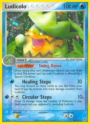 Ludicolo 010/107 - Deoxys Holofoil