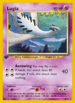 Lugia 020/64 - Neo Revelation 1st Edition