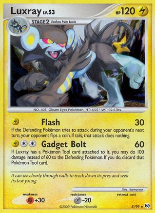 Luxray 005/99 - Arceus Holofoil