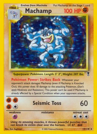 Machamp 015/110 - Legendary Collection Reverse Holofoil