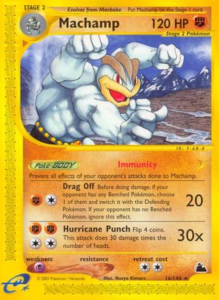 Machamp 016/144 - Skyridge Reverse Holofoil