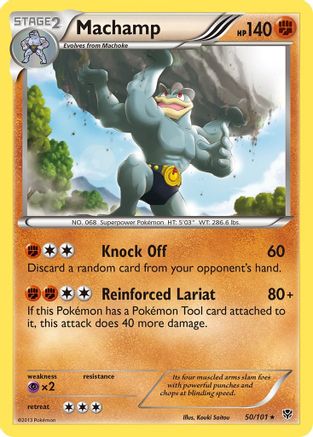 Machamp 050/101 - Plasma Blast Reverse Holofoil