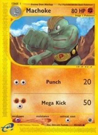 Machoke 085/165 - Expedition Reverse Holofoil