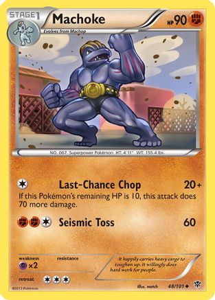 Machoke 048/101 - Plasma Blast