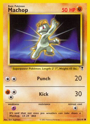 Machop 079/110 - Legendary Collection