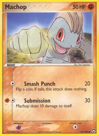 Machop 053/108 - Power Keepers