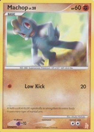 Machop 005 - DP Trainer Kit Manaphy & Lucario