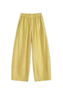 Versatile Loose Wide-leg Cropped Pants For Women