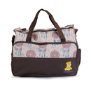 5PCS Baby Diaper Bag Set, Multifunctional Mummy Handbags with Diaper Pad, Food Bag, Bottle Bag, Travel Tote for Mom & Dad