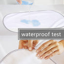 3Pcs Waterproof Changing Pad Liners Washable Reusable Changing Pad Cover Liners Cotton Surface Bassinet Changing Pad For Baby