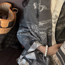 Womens Outerwear Summer Office Warmth Niche Light-Luxury Small Wool Blanket Shawl