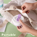 Folding Collapsible Mug with Cover for Coffee and Travel