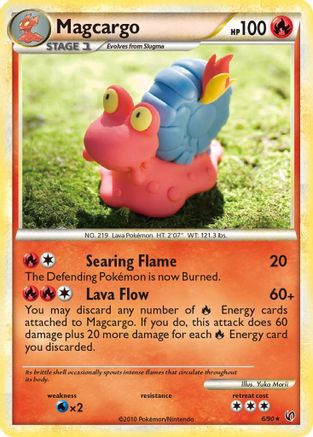 Magcargo 006/90 - Undaunted Reverse Holofoil