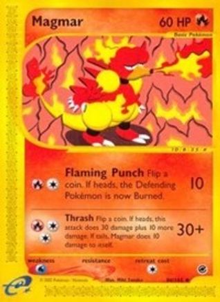 Magmar 086/165 - Expedition Reverse Holofoil