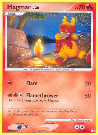 Magmar 054/123 - Mysterious Treasures