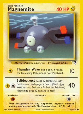 Magnemite 080/110 - Legendary Collection