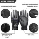 Ladies' Leather Equestrian Gloves