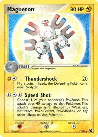 Magneton 027/112 - FireRed & LeafGreen