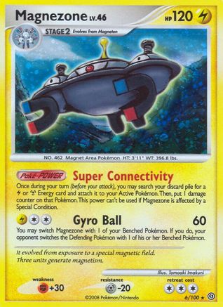 Magnezone 006/100 - Stormfront Reverse Holofoil