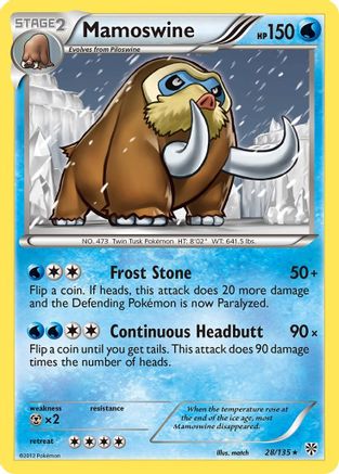 Mamoswine 028/135 - Plasma Storm