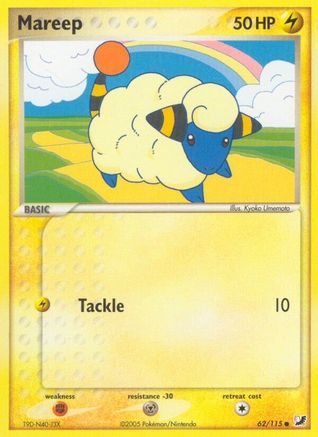 Mareep 062/115 - Unseen Forces - Reverse Holofoil