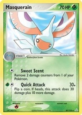Masquerain 047/110 - Holon Phantoms Reverse Holofoil