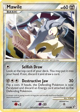 Mawile 056/90 - Undaunted Reverse Holofoil