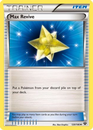 Max Revive 120/146 - XY Base Set Reverse Holofoil