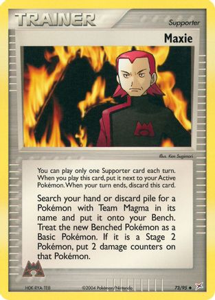 Maxie 073/95 - Team Magma vs Team Aqua