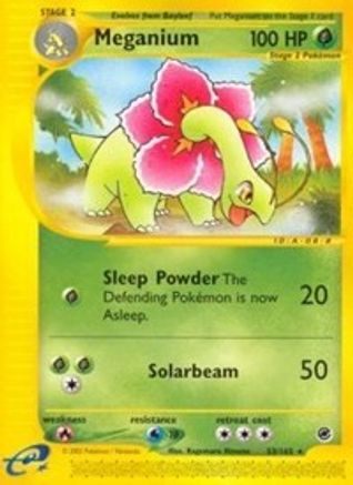Meganium 053/165 - Expedition Reverse Holofoil