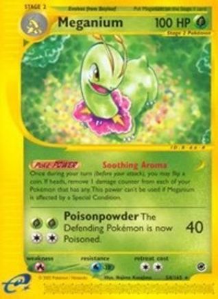 Meganium 054/165 - Expedition Reverse Holofoil