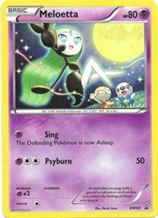 Meloetta BW68/101 - Black and White Promos
