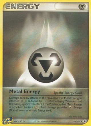 Metal Energy (Special) 094/109 - Ruby and Sapphire Reverse Holofoil