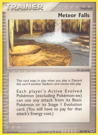 Meteor Falls 089 - Deoxys - Reverse Holofoil