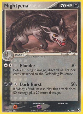 Mightyena 018/108 - Power Keepers