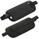 Travel Money Belt Waist Bag Pack RFID Blocking Anti-Theft Waist Pouch Waterproof for Men Women