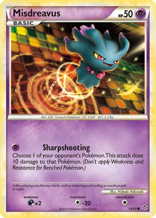 Misdreavus 054/95 - Unleashed