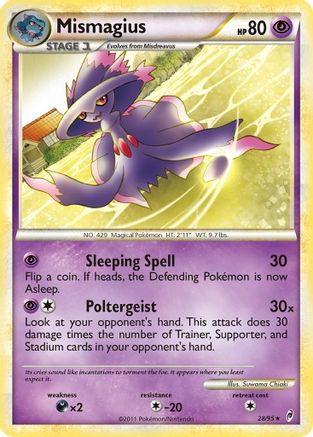 Mismagius 028/95 - Call of Legends Reverse Holofoil
