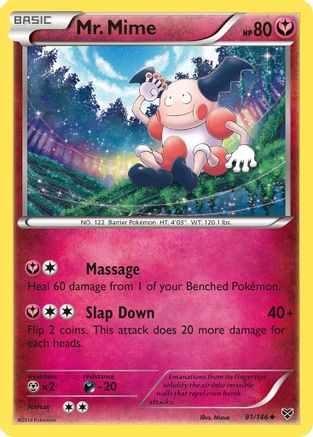 Mr. Mime 091/146 - XY Base Set