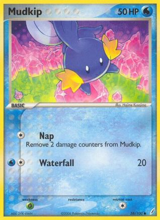 Mudkip 058/100 - Crystal Guardians