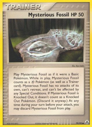 Mysterious Fossil 079/92 - Legend Maker