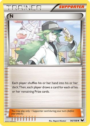 N (Supporter) 096/108 - Dark Explorers