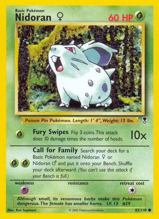 Nidoran F 082/110 - Legendary Collection