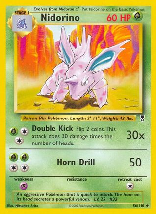 Nidorino 056/110 - Legendary Collection