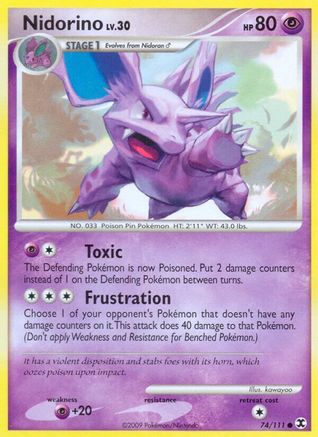 Nidorino 074/111 - Rising Rivals