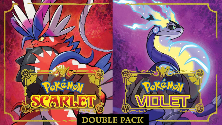 Pokemon Scarlet & Pokemon Violet Double Pack (Nintendo Switch)