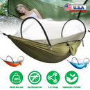 Camping Hammock with Mosquito Net - 440lbs Capacity Portable